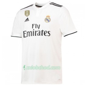Fotbalové dresy Real Madrid Domácí Dres 2018/19 Krátký Rukáv